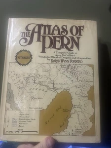 The Atlas of Pern Fonstad Anne McCaffreys World of Dragons and Dragonriders HCDJ - Foto 1 di 5