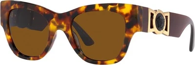 Gafas de sol Versace VE4415U 511963 52 mm Habana/marrón lentes degradadas Foto 1 de 4