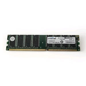Crucial USA Memory Module 1GB 184-Pin UNBUFF DIMM 128MX64 CT12864Z40B-M16TDY - Picture 1 of 3