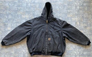 Vintage Carhartt J81 ONX Jacke Mantel Herren 2XL Kapuze Taschen Made In USA Mängel - Bild 1 von 24