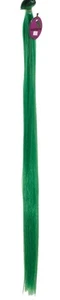 Long Weft - Emerald Green Synthetic Hair 32 inches in length, 40 inches long NEW - Picture 1 of 1