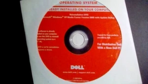 *SEALED* 2005 VERSION DELL MICROSOFT WINDOWS XP MEDIA CENTER REINSTALLTION DVD - Picture 1 of 3