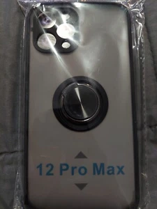 Apple Iphone 12 Pro Max New Cellphone Back Case Accessory With Ring Nwt - Picture 1 of 1
