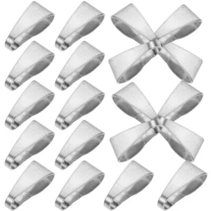 100 Stck. Edelstahl Schmuck Schnalle Herstellung Ketten Zum Selbermachen Halskette Fundstücke - Bild 1 von 12