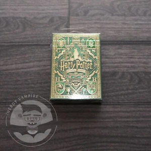 1 DECK Harry Potter Playing Cards Green (Slytherin) Theory11 Official Card Deck - Picture 1 of 6