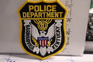 police patch  BARBOURVILLE POLICE KENTUCKY - Picture 1 of 1