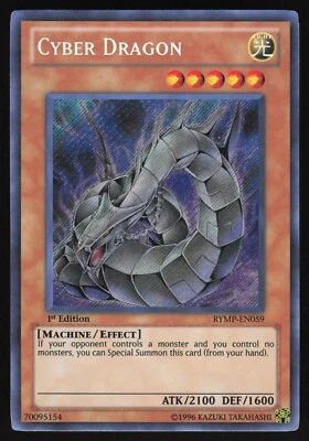 Cyber Dragon ALT ART - RYMP-EN059 - Secret Rare - 1st Edition Yugioh US Print - Image 1 of 2