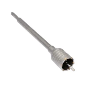 Fresa per muro carotatrice tazza 50 mm asta 60 cm attacco trapano sds plus - Foto 1 di 4