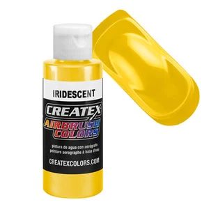 2oz Createx Iridescent Yellow 5503 - 2Z Airbrush Paint Color - Picture 1 of 1