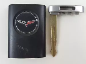 ORIGINAL CHEVROLET CORVETTE 08-13 OEM SMART KEY LESS ENTRY REMOTE FOB DRIVER-1 - Picture 1 of 18