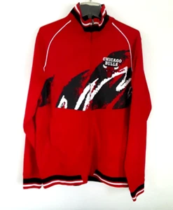 Chicago Bulls Zipway NBA Lite Jacket - Men Large - Picture 1 of 4