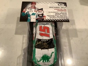 MICHAEL SELF AUTOGRAPHED 2018 TOYOTA SINCLAIR OIL DAYTONA WIN DIECAST & CARD - Picture 1 of 20