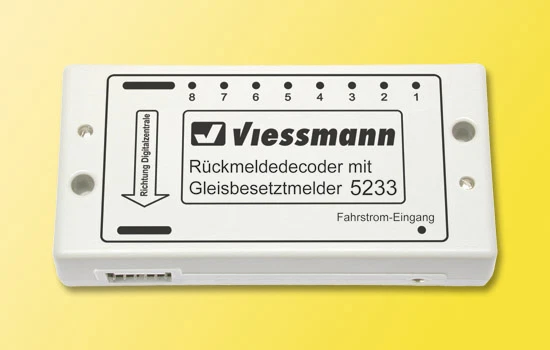 SH Viessmann 5233 Rückmeldedecoder mit Gleisbesetztmelder Fabrikneu - Bild 1 von 1