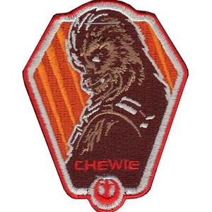Star Wars Chewbacca 'Chewie' Wookiee Force Awakens Lucasfilm Iron On Patch - Picture 1 of 1