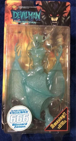 Future Models Devilman Zenon 666 Action Figure Rare Cover