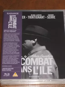 LE COMBAT DANS L'ILE Limited Edition w/Booklet (1962) (Blu-Ray) RADIANCE - NEW!! - Imagen 1 de 2