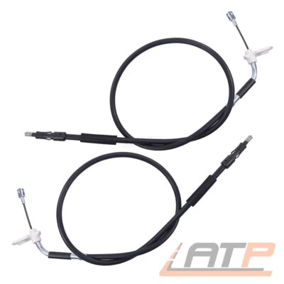 2x HANDBREMSSEIL HINTEN LINKS + RECHTS FÜR MERCEDES A-KLASSE W169 B-KLASSE W245 - Bild 1 von 3