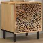 Bedside Cabinets Nightstand Side Table Bed Cabinet Solid Wood Mango Vidaxl