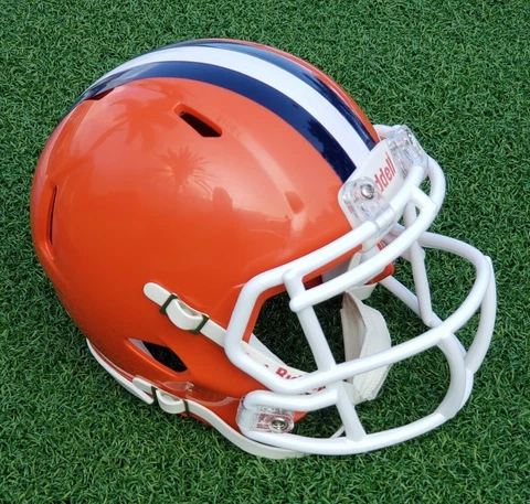 SYRACUSE ORANGEMEN THROWBACK FOOTBALL MINI HELMET Cover