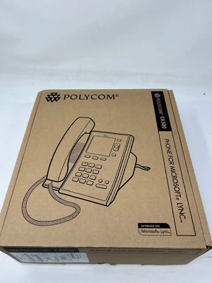 Polycom CX500 Desktop Office IP VoIP Phone 2200-44300-025 - Image 1 of 4