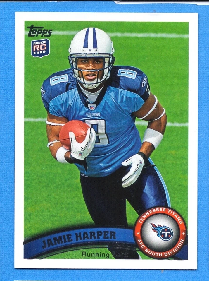 2011 Topps #382 Jamie Harper Titans - Image 1 of 1