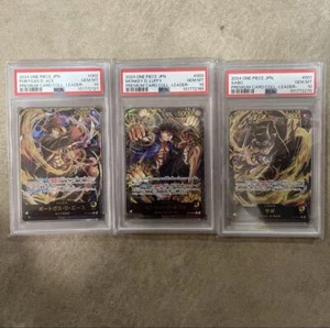 PSA10 ONE PIECE PREMIUM CARD COLL -LEADER- Karten Set 3 SABO ACE Luffy 2024 - Bild 1 von 2