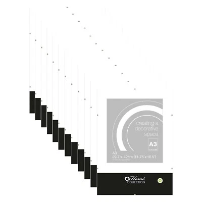 [Set of 12] A3 (30x42cm) Clip Frame Plastic Front Picture Photo Poster Frameless - Image 1 of 4