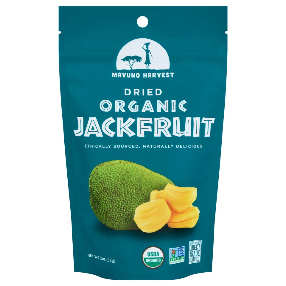 Mavuno Harvest Fruta Seca Jackfruit Orgánica 2 OZ (Paquete de 6) Foto 1 de 1