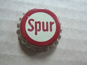 SPUR Vintage POP SODA BOTTLE CAP - CORK LINED - NEVER CRIMPED EX - Picture 1 of 2