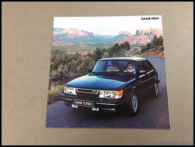 1984 SAAB 900 and Turbo Original Car Sales Brochure - Изображение 1 из 4