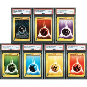 PSA 10 Energy 7 Seq Set Darkness Fighting Psychic etc Pokemon Card Japanese 2001 - Picture 1 of 2