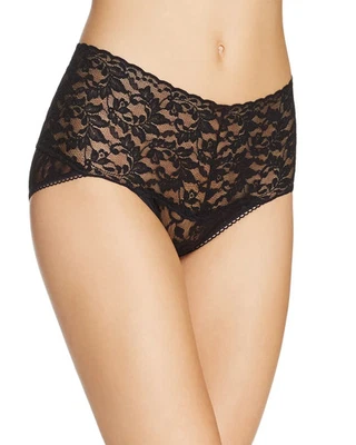Braguita de vikini Hanky Panky L105353 negra retro de encaje talla L para mujer Foto 1 de 4