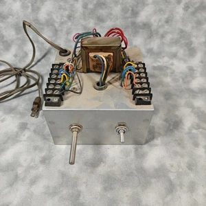 Vintage Handbuilt Tube Amp Bench Power Supply 135V/100V/75V B+ Adjustable Tester - Picture 1 of 8