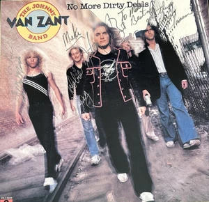 The Johnny Van Zant Band "No More Dirty Deals" Vinyl - Autographed - JVZ + 4 - Picture 1 of 7