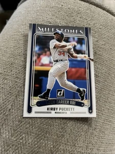 2025 Panini Donruss Kirby Puckett Milestones #6 Minnesota Twins - Picture 1 of 1