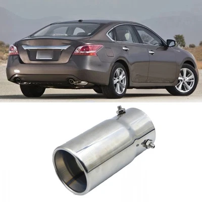 For Toyota Nissan 200SX 1.5" to 2.7" Exhaust Pipe Tip Rear Tail Throat Muffler - Изображение 1 из 4