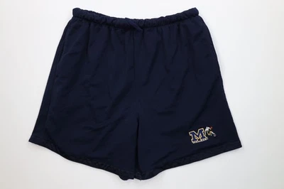 Pantalones Cortos De Baloncesto De Colección Años 90 And1 And One Para Hombres XL Deletrear Universidad de Michigan Foto 1 de 4
