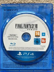 Final Fantasy VII 7 Remake Remastered Sony PlayStation 4 Game PS4 - Bild 1 von 4