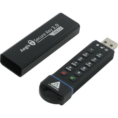 Apricorn Aegis Secure Key 3.0 - Usb 3.0 Flash Drive - 30 Gb - Usb 3.0 - 256-bit - Image 1 of 4