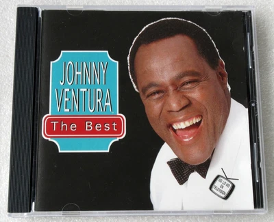 JOHNNY VENTURA / "THE BEST" CD 1994 SDI GLOBO LATIN MERENGUE SALSA OOP — 第 1/4 张图片