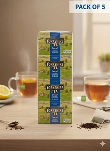 Taylors of Harrogate Yorkshire Tea Decaf 40 Tea Bags Pack of 5 UK - Picture 1 of 2