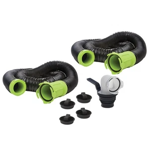 Thetford Titan Premium 20ft Sewer Hose Kit w/ 5-in-1 Adapter & Accessories - Picture 1 of 2