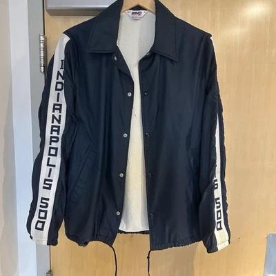 Rare 70s/80s Vintage Indianapolis 500 Jacket – MVP USA – Sherpa Lined Coach – M - Image 1 of 4