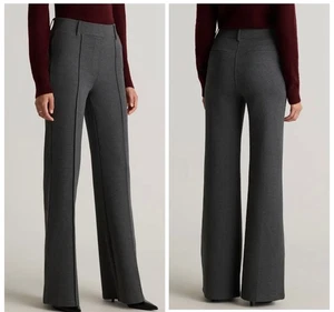 NUEVO Pantalones Quince para mujer ultra elásticos Ponte acampanados 32” ALTO entrepierna gris grande - Imagen 1 de 7