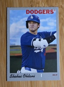 Shohei Ohtani 2025 Topps Heritage #H25-19 25th Anniversary Dodgers - Foto 1 di 1