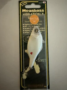 megabass vibration x ultra rattle In Rattle Trap Bass Bait Bahama Bone - Picture 1 of 1