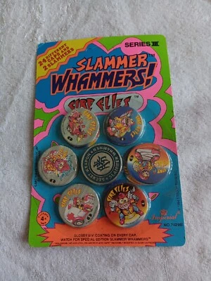Slammer Whammers Fire Flies Series III Slammer & Pogs 1994 Sealed NOS Rare  - Image 1 of 4