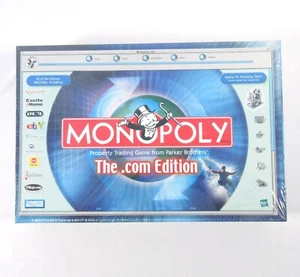 Monopoly The .com Edition Board Game 2000 New Sealed Complete - Picture 1 of 5