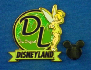 PinonPin Brillo Castillo Tinker Bell Disneyland The Original DL # 16901 - Imagen 1 de 4