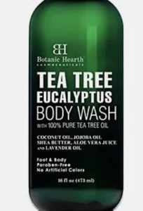 BOTANIC HEARTH Eucalyptus Tea Tree Body Wash, Helps with Nails, 16 fl oz - Picture 1 of 1
